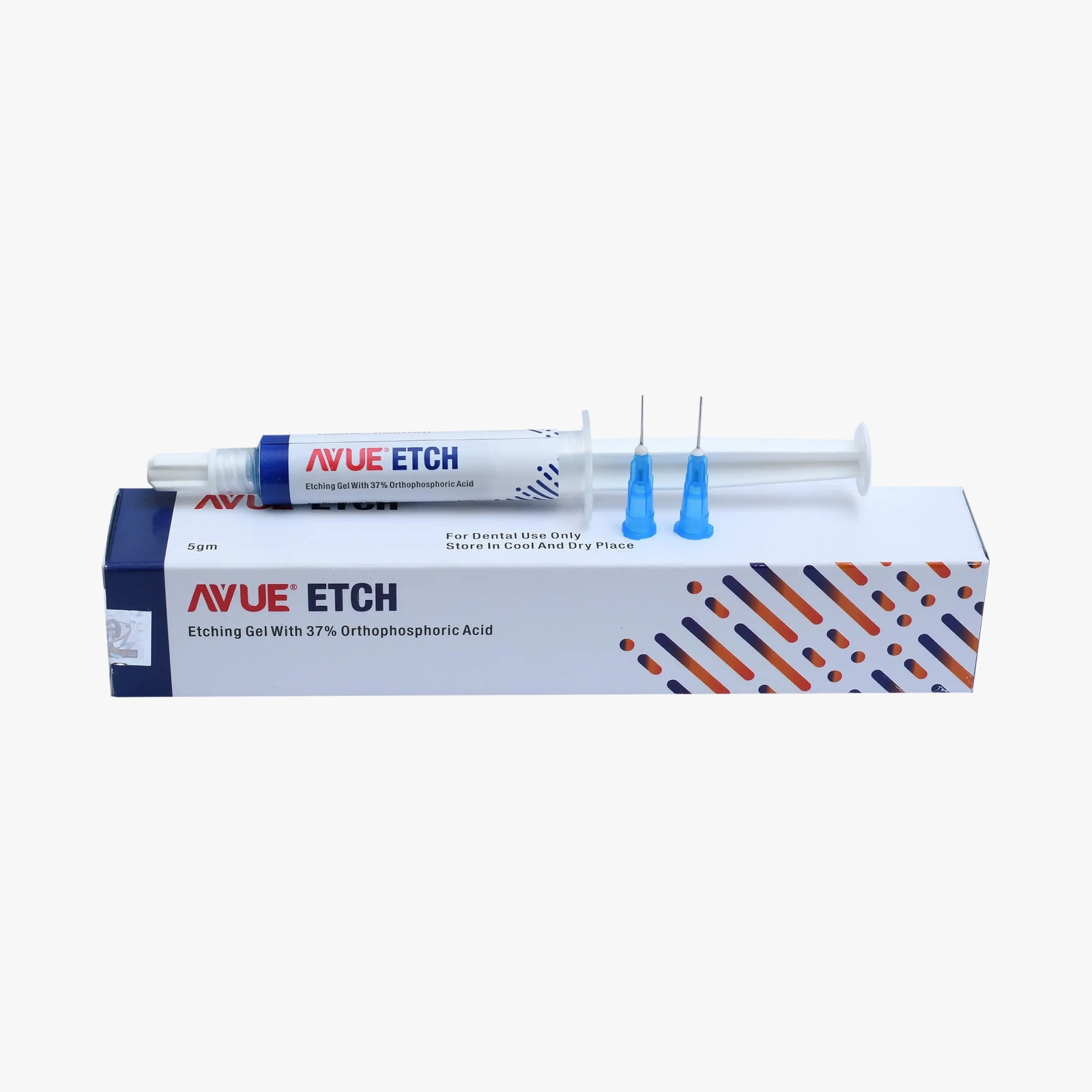 AVUE Etch (37% Phosphoric Acid Etchant) 1 x 5gm + Accessories - ORAL HEALTHCART